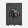 The Great Galactic Battle-None-Polyester-Shower Curtain-glitchygorilla