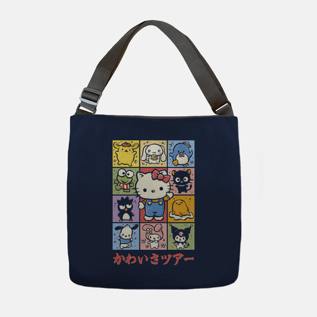 The Cuteness Tour-None-Adjustable Tote-Bag-kg07