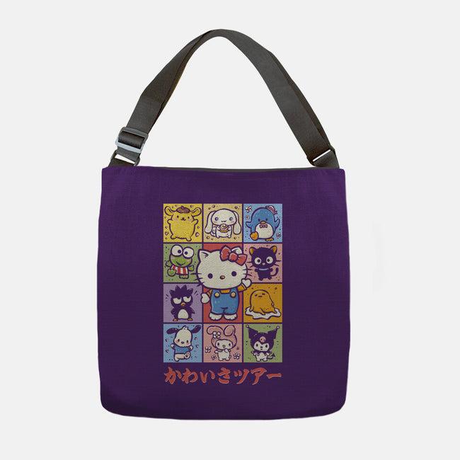 The Cuteness Tour-None-Adjustable Tote-Bag-kg07