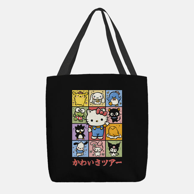 The Cuteness Tour-None-Basic Tote-Bag-kg07