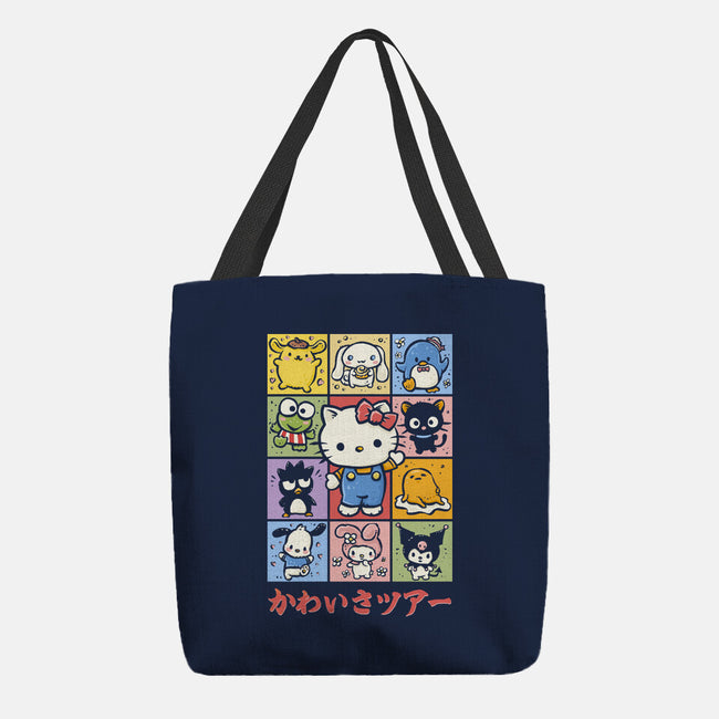The Cuteness Tour-None-Basic Tote-Bag-kg07