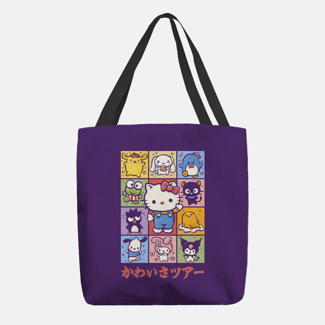 The Cuteness Tour-None-Basic Tote-Bag-kg07