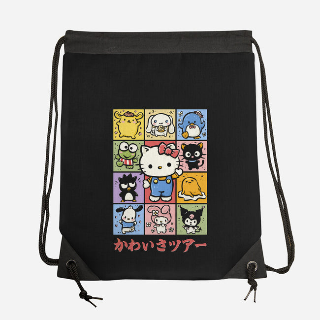 The Cuteness Tour-None-Drawstring-Bag-kg07