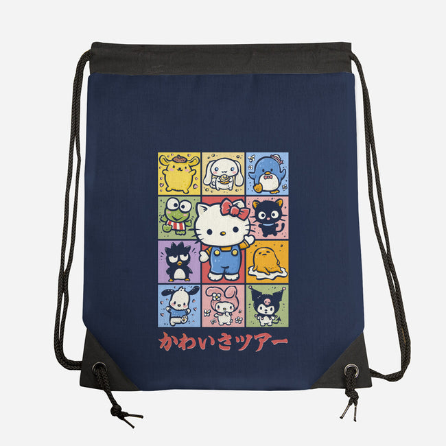The Cuteness Tour-None-Drawstring-Bag-kg07