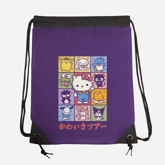 The Cuteness Tour-None-Drawstring-Bag-kg07