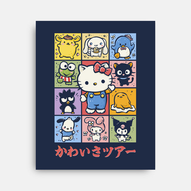 The Cuteness Tour-None-Stretched-Canvas-kg07