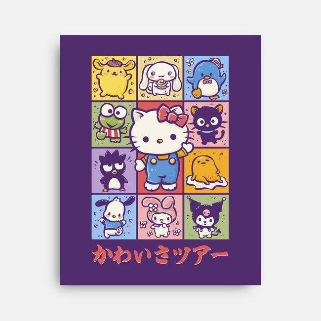 The Cuteness Tour-None-Stretched-Canvas-kg07