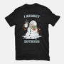 Hot Coffee And No Regrets-Mens-Heavyweight-Tee-kg07