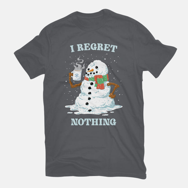 Hot Coffee And No Regrets-Mens-Basic-Tee-kg07