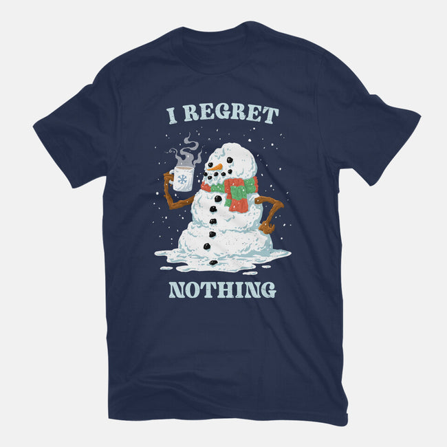 Hot Coffee And No Regrets-Unisex-Basic-Tee-kg07