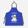 Hot Coffee And No Regrets-Unisex-Kitchen-Apron-kg07