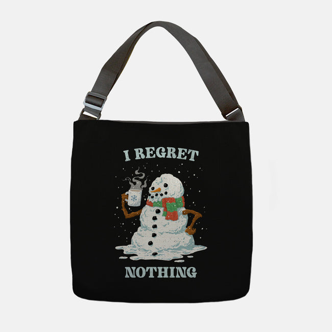 Hot Coffee And No Regrets-None-Adjustable Tote-Bag-kg07