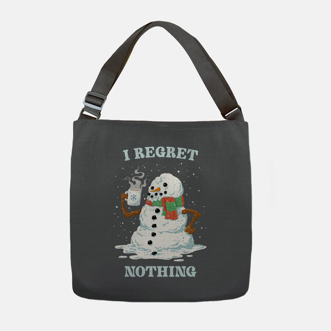 Hot Coffee And No Regrets-None-Adjustable Tote-Bag-kg07