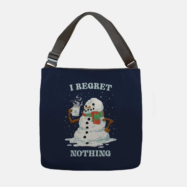 Hot Coffee And No Regrets-None-Adjustable Tote-Bag-kg07