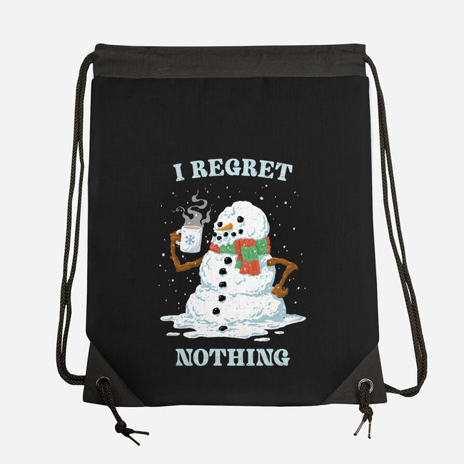 Hot Coffee And No Regrets-None-Drawstring-Bag-kg07