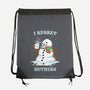 Hot Coffee And No Regrets-None-Drawstring-Bag-kg07