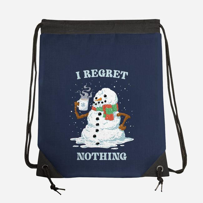 Hot Coffee And No Regrets-None-Drawstring-Bag-kg07