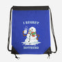 Hot Coffee And No Regrets-None-Drawstring-Bag-kg07