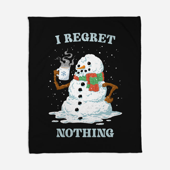 Hot Coffee And No Regrets-None-Fleece-Blanket-kg07
