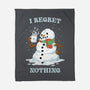 Hot Coffee And No Regrets-None-Fleece-Blanket-kg07