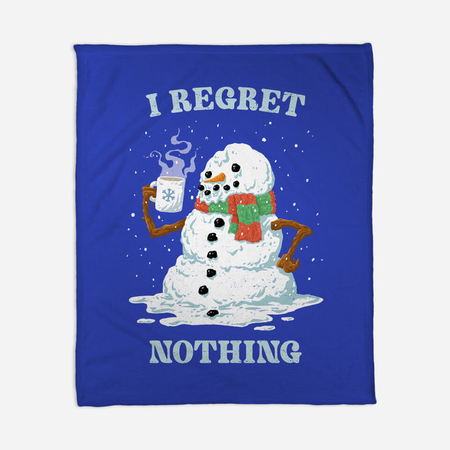 Hot Coffee And No Regrets-None-Fleece-Blanket-kg07