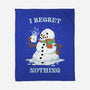 Hot Coffee And No Regrets-None-Fleece-Blanket-kg07