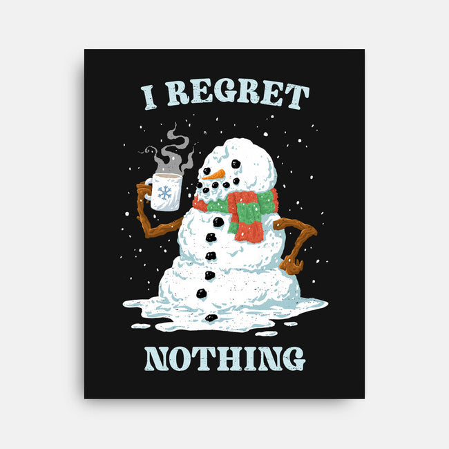 Hot Coffee And No Regrets-None-Stretched-Canvas-kg07