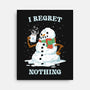 Hot Coffee And No Regrets-None-Stretched-Canvas-kg07