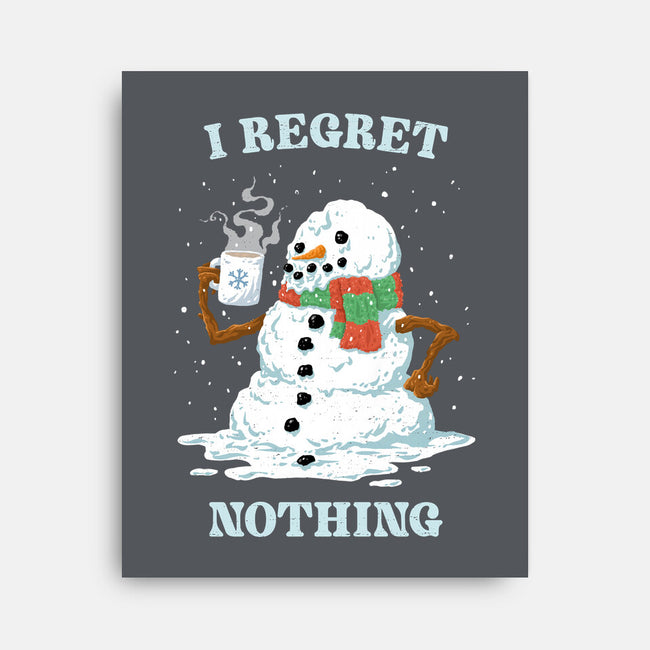 Hot Coffee And No Regrets-None-Stretched-Canvas-kg07
