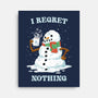 Hot Coffee And No Regrets-None-Stretched-Canvas-kg07