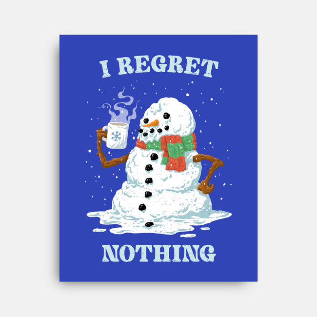 Hot Coffee And No Regrets-None-Stretched-Canvas-kg07