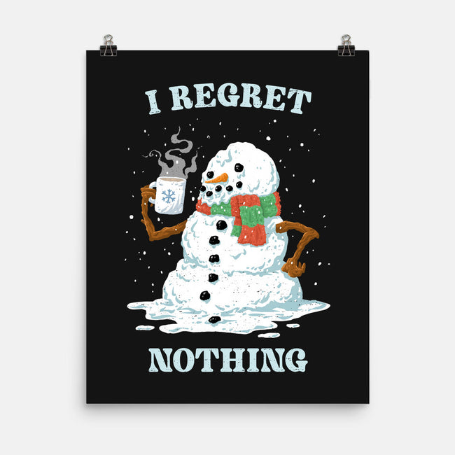 Hot Coffee And No Regrets-None-Matte-Poster-kg07
