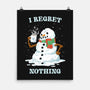 Hot Coffee And No Regrets-None-Matte-Poster-kg07