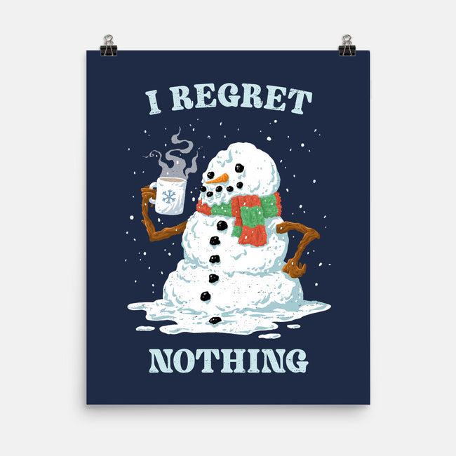 Hot Coffee And No Regrets-None-Matte-Poster-kg07