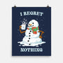 Hot Coffee And No Regrets-None-Matte-Poster-kg07
