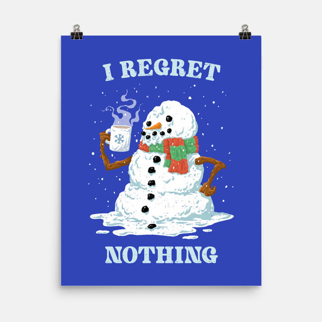 Hot Coffee And No Regrets-None-Matte-Poster-kg07