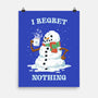 Hot Coffee And No Regrets-None-Matte-Poster-kg07