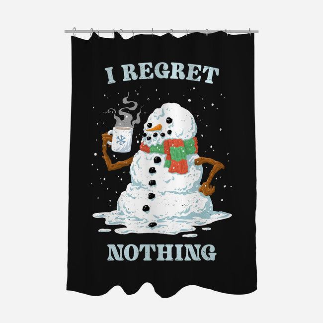 Hot Coffee And No Regrets-None-Polyester-Shower Curtain-kg07