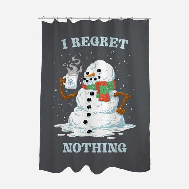 Hot Coffee And No Regrets-None-Polyester-Shower Curtain-kg07