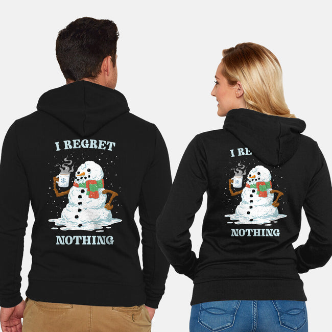 Hot Coffee And No Regrets-Unisex-Zip-Up-Sweatshirt-kg07