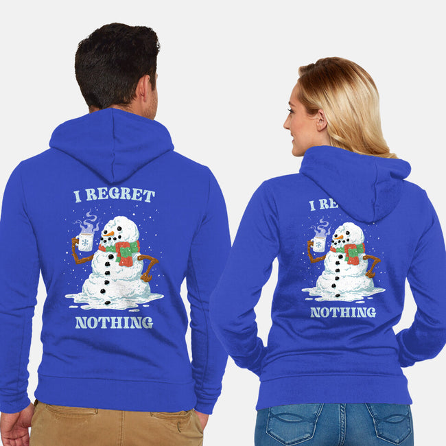 Hot Coffee And No Regrets-Unisex-Zip-Up-Sweatshirt-kg07