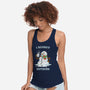 Hot Coffee And No Regrets-Womens-Racerback-Tank-kg07