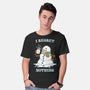 Hot Coffee And No Regrets-Mens-Basic-Tee-kg07