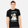 Hot Coffee And No Regrets-Mens-Heavyweight-Tee-kg07