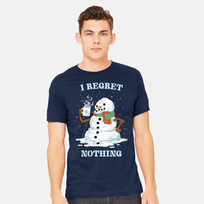 Hot Coffee And No Regrets-Mens-Heavyweight-Tee-kg07