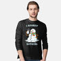 Hot Coffee And No Regrets-Mens-Long Sleeved-Tee-kg07
