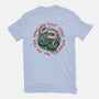 Plant Today Eat Tomorrow-Womens-Fitted-Tee-glitchygorilla