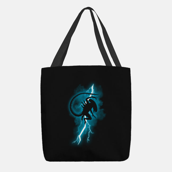 The Alien Returns-None-Basic Tote-Bag-jasesa