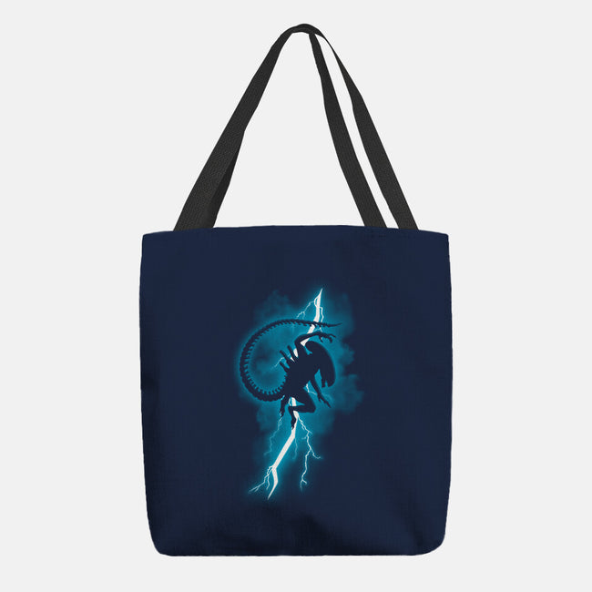 The Alien Returns-None-Basic Tote-Bag-jasesa