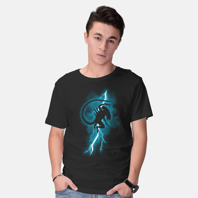 The Alien Returns-Mens-Basic-Tee-jasesa